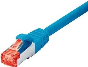 Tecline Fröhlich + Walter - Patch-Kabel - RJ-45 (M) - RJ-45 (M) - 25 m - SSTP-Kabel - CAT 6 - halogenfrei - Blau (71525B) von Tecline