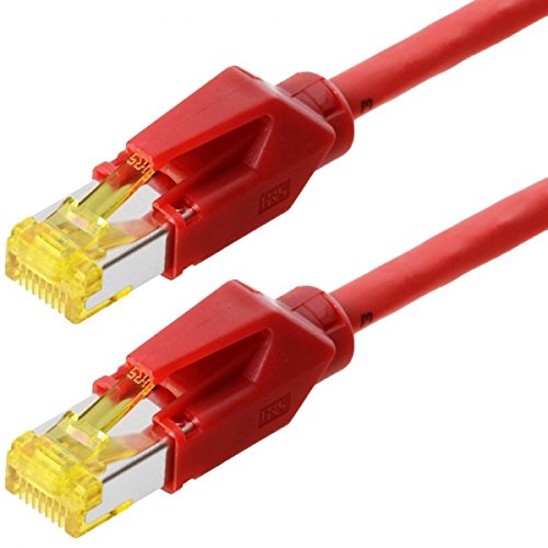 Tecline S/FTP CAT6 A, 3 m 3 m Cat6 A S/FTP (S-STP) Red Networking Cable – Networking Cables (3 m, 3 m, Cat6 A, S/FTP (S-STP), RJ-45, RJ-45, Red) von Tecline
