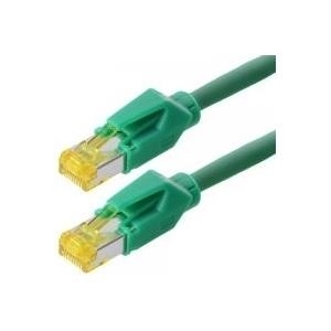 Tecline S/FTP Cat6A - 7.5m - RJ-45 - RJ-45 - Männlich/männlich - Cat6a - S/FTP (S-STP) - Grün (78007G) von Tecline