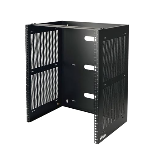 Tecmojo 14U Wandhalterung, Patchfeld-Halterung, Netzwerk-Rack für flache Server-IT-Geräte, 35,6 cm tief Tecmojo 14U Wandhalterung, Patchfeld-Halterung, Netzwerk-Rack für flache Server-IT-Geräte, 35,6 cm tief von Tecmojo