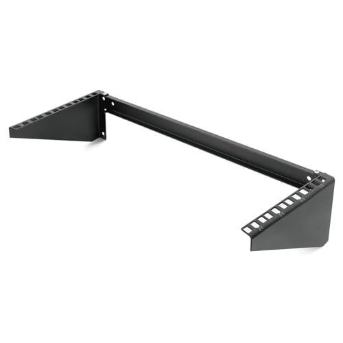 Tecmojo 4U Vertikale Wandhalterung, faltbare Patchfeld-Halterung für 48,3 cm (19 Zoll) Switch/IT/Datengeräte, Server-Rack mit offenem Rahmen mit 20 kg Kapazität, vertikale/horizontale Montage von Tecmojo