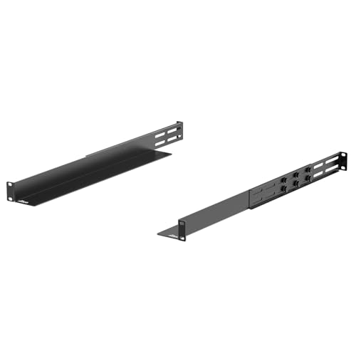 Tecmojo Universal 1U Rack Mount 4-Pfosten-Regalschiene – 84 cm tiefe, verstellbare Tiefe für APC HP IBM Dell Compaq von Tecmojo