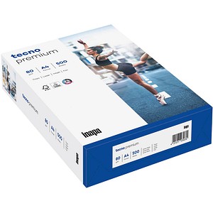 tecno Kopierpapier premium DIN A4 80 g/qm 500 Blatt von Tecno