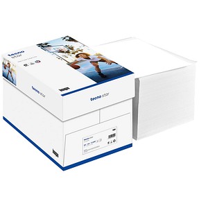 tecno Kopierpapier star DIN A4 80 g/qm 2.500 Blatt Maxi-Box tecno Kopierpapier star DIN A4 80 g/qm 2.500 Blatt Maxi-Box von Tecno
