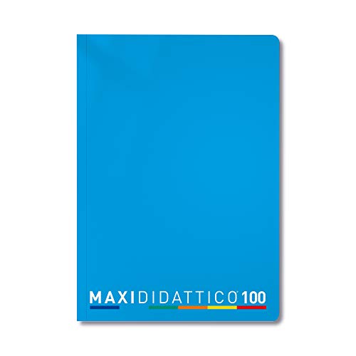 Tecnoteam 608_5MMD Notizbuch Maxi, hellblau von Tecnoteam