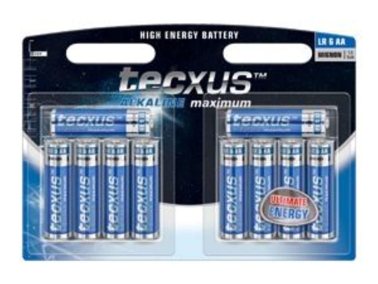 TECXUS Mignon-Batterie-Set Alkaline, 10 Stück von Tecxus