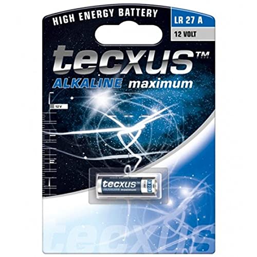 Tecxus 23215 Alkaline Maximum LR27/A27 - Alkali-Mangan Batterie (Alkaline) von Tecxus