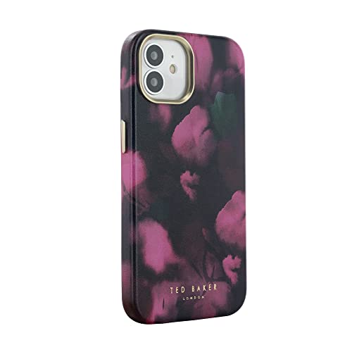 Ted Baker BLURS Pink Petal Print Full Wrap Phone Cover for iPhone 12/12 Pro Compatible with MagSafe von Ted Baker