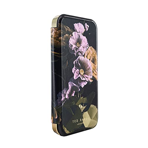Ted Baker GLADIOS Black Paper Flowers Mirror Folio Phone Case for iPhone 14 Pro Shell von Ted Baker