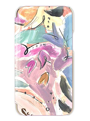 Ted Baker Mirror Folio Case für iPhone 14 Plus, Kunstdruck von Ted Baker