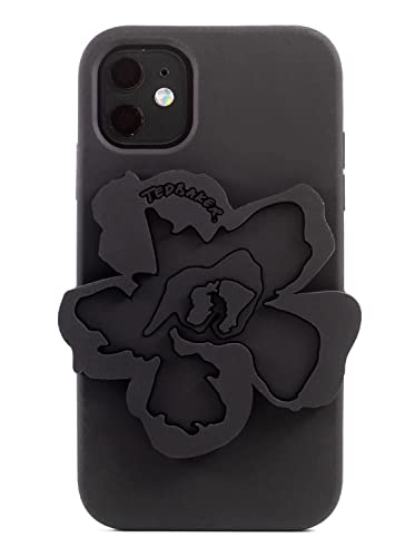 Ted Baker ROESA Silikon-Schutzhülle für iPhone 11, Magnolie, Schwarz von Ted Baker