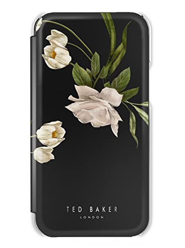 Ted Baker Spiegel-Folio-Schutzhülle für iPhone 14 Pro, Holunderblume von Ted Baker
