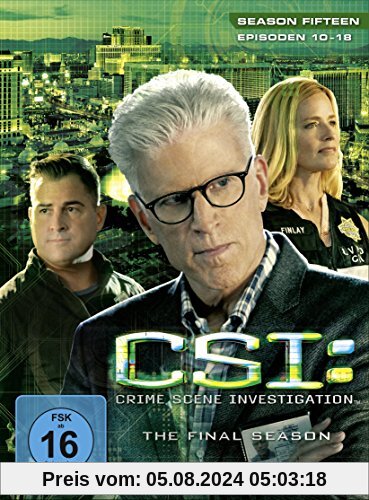 CSI: Crime Scene Investigation - Season 15.2 [3 DVDs] von Ted Danson