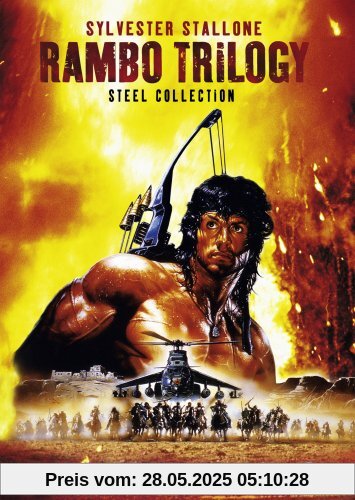 Rambo Trilogy (Steel Collection, gekürzte Fassung) [6 DVDs] von Ted Kotcheff