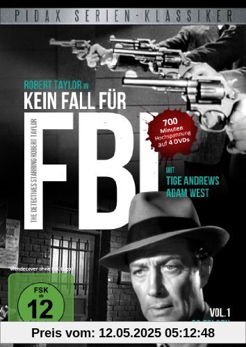 Pidax Serien-Klassiker: Kein Fall für FBI - Vol. 1 [4 DVDs] von Ted Post