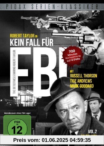 Pidax Serien-Klassiker: Kein Fall für FBI - Vol. 2 [4 DVDs] von Ted Post