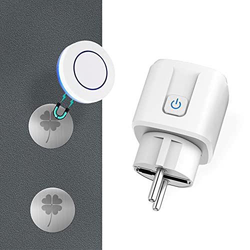 Funksteckdosen mit Fernbedienung, kabelloser Funksender programmierbare Steckdose 100m Funkreichweite 3500 Watt Smart Steckdose mobiler Funkschalter von Tedeligo