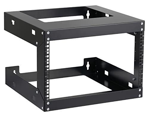 6U Wandhalterung, offener Rahmen, 48,3 cm, Serverausrüstung, Netzwerkschrank, 45,7 cm Tiefe, Schwarz Tedgetal 6U Wandhalterung, offener Rahmen, 48,3 cm, Serverausrüstung, Netzwerkschrank, 45,7 cm Tiefe, Schwarz Tedgetal von Tedgetal