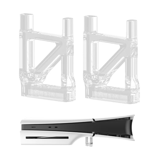 Tedious Horizontaler Ständer für PS5 SLI | 2/3 Stück Spielekonsolen-Basis, vertikaler Ständerhalter | Wärmeableitung, einf Halterung, Spielekonsolen-Zubehör für Playstation 5 Slim Tedious Horizontaler Ständer für PS5 SLI | 2/3 Stück Spielekonsolen-Basis, vertikaler Ständerhalter | Wärmeableitung, einf Halterung, Spielekonsolen-Zubehör für Playstation 5 Slim von Tedious