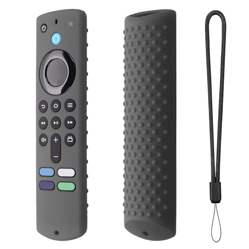 Tedious Silikon Hülle für Fire-TV-Stick 4K All-New | Stoßfeste Fernbedienungs Schutzhülle mit Trageband | Kratzfeste Schutzhülle für Fernbedienungszubehör für -Stick 4K Tedious Silikon Hülle für Fire-TV-Stick 4K All-New | Stoßfeste Fernbedienungs Schutzhülle mit Trageband | Kratzfeste Schutzhülle für Fernbedienungszubehör für -Stick 4K von Tedious