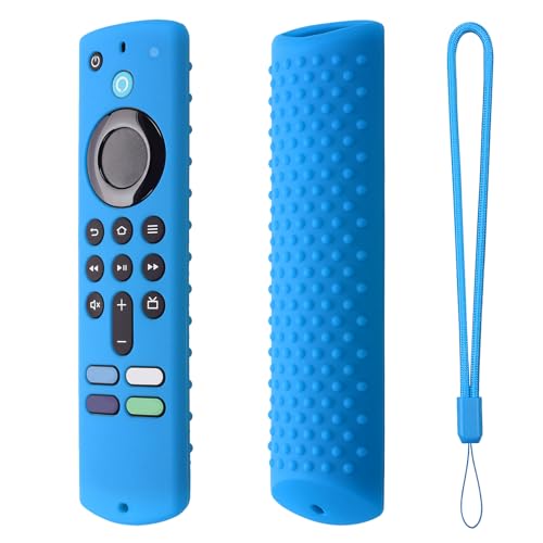 Tedious Silikon Hülle für Fire-TV-Stick 4K All-New | Stoßfeste Fernbedienungs Schutzhülle mit Trageband | Kratzfeste Schutzhülle für Fernbedienungszubehör für -Stick 4K Tedious Silikon Hülle für Fire-TV-Stick 4K All-New | Stoßfeste Fernbedienungs Schutzhülle mit Trageband | Kratzfeste Schutzhülle für Fernbedienungszubehör für -Stick 4K von Tedious