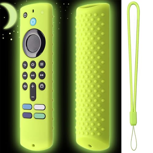 Tedious Silikon Hülle für Fire-TV-Stick 4K All-New | Stoßfeste Fernbedienungs Schutzhülle mit Trageband | Kratzfeste Schutzhülle für Fernbedienungszubehör für -Stick 4K Tedious Silikon Hülle für Fire-TV-Stick 4K All-New | Stoßfeste Fernbedienungs Schutzhülle mit Trageband | Kratzfeste Schutzhülle für Fernbedienungszubehör für -Stick 4K von Tedious