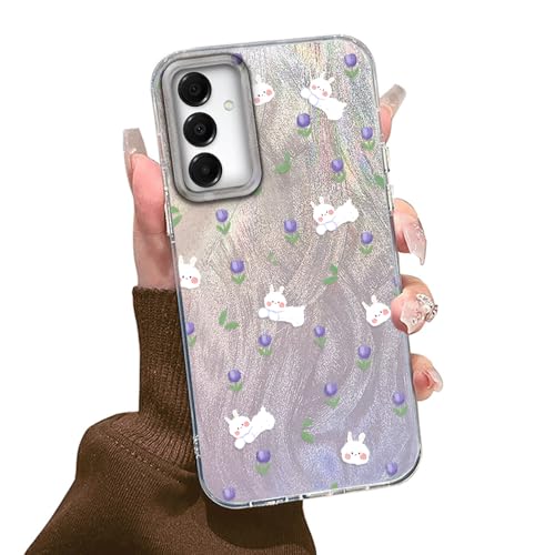 Tedyhulle Hülle für Samsung Galaxy A25 5G Handyhülle mit Süße Kaninchen Lila Blume Muster Aesthetic, Bunt Dünne Schutzhülle Stoßfest Kratzfest Hard Handytasche Cover Case Tedyhulle Hülle für Samsung Galaxy A25 5G Handyhülle mit Süße Kaninchen Lila Blume Muster Aesthetic, Bunt Dünne Schutzhülle Stoßfest Kratzfest Hard Handytasche Cover Case von Tedyhulle