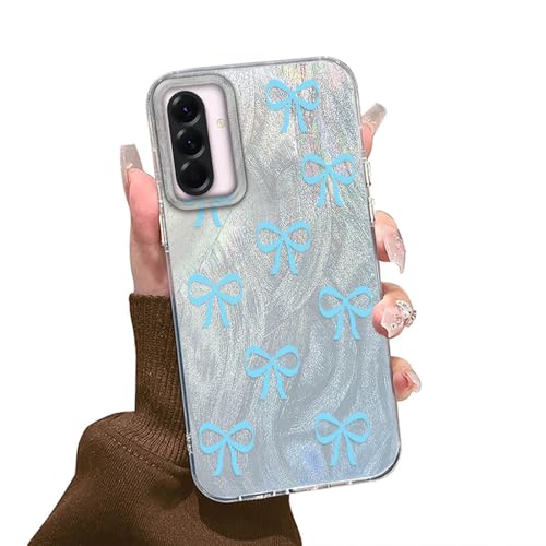 Tedyhulle Hülle für Samsung Galaxy A26 5G Handyhülle mit Nette Blau Band Fliege Aesthetic Muster, Dünne Schutzhülle Stoßfest Kratzfest Weich Silikon TPU Bumper Hard Handytasche Cover Case Tedyhulle Hülle für Samsung Galaxy A26 5G Handyhülle mit Nette Blau Band Fliege Aesthetic Muster, Dünne Schutzhülle Stoßfest Kratzfest Weich Silikon TPU Bumper Hard Handytasche Cover Case von Tedyhulle