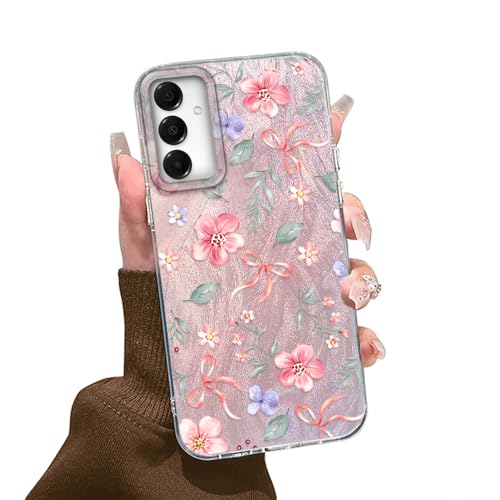 Tedyhulle Hülle für Samsung Galaxy A55 5G Handyhülle mit Nette Blume Aesthetic Muster, Dünne Schutzhülle Stoßfest Kratzfest Weich Silikon TPU Bumper Hard Handytasche Case für Frauen Mädchen Tedyhulle Hülle für Samsung Galaxy A55 5G Handyhülle mit Nette Blume Aesthetic Muster, Dünne Schutzhülle Stoßfest Kratzfest Weich Silikon TPU Bumper Hard Handytasche Case für Frauen Mädchen von Tedyhulle