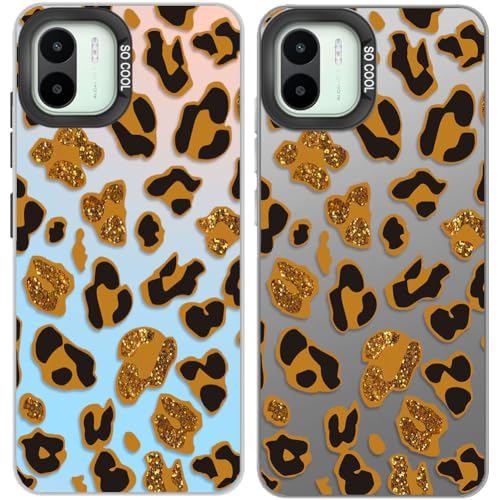 Tedyhulle 2 Stück Handyhülle für Xiaomi Redmi A1/ A2, ästhetisches Shiny Leoparden Muster Hülle, weicher TPU-Stoßfänger mit hartem PC-Fall, stoßfeste Kratzfeste Schutzhülle, irisierendes Tedyhulle 2 Stück Handyhülle für Xiaomi Redmi A1/ A2, ästhetisches Shiny Leoparden Muster Hülle, weicher TPU-Stoßfänger mit hartem PC-Fall, stoßfeste Kratzfeste Schutzhülle, irisierendes von Tedyhulle
