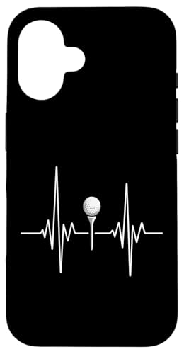 Goldfish Golfwagen Herzschlag Hülle für iPhone 16 Goldfish Golfwagen Herzschlag Hülle für iPhone 16 von Tee Time Pulse