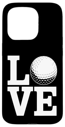 LOVE Golfball Hülle für iPhone 15 Pro LOVE Golfball Hülle für iPhone 15 Pro von Tee Time Pulse