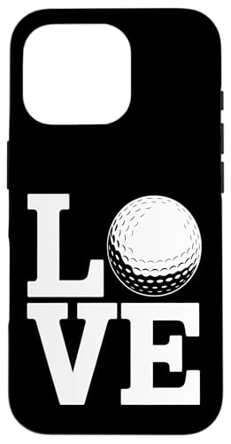 LOVE Golfball Hülle für iPhone 16 Pro LOVE Golfball Hülle für iPhone 16 Pro von Tee Time Pulse
