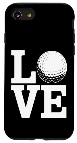 LOVE Golfball Hülle für iPhone SE (2020) / 7 / 8 von Tee Time Pulse