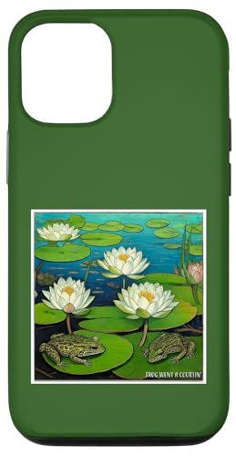 Frosch ging ein Courtin' - hübsch und lustig Hülle für iPhone 12/12 Pro von Tee4Tu / Cookie Money Design