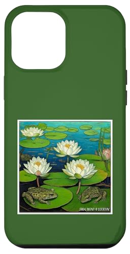 Frosch ging ein Courtin' - hübsch und lustig Hülle für iPhone 12 Pro Max von Tee4Tu / Cookie Money Design
