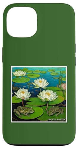 Frosch ging ein Courtin' - hübsch und lustig Hülle für iPhone 13 von Tee4Tu / Cookie Money Design