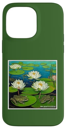 Frosch ging ein Courtin' - hübsch und lustig Hülle für iPhone 14 Pro Max von Tee4Tu / Cookie Money Design