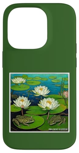 Frosch ging ein Courtin' - hübsch und lustig Hülle für iPhone 14 Pro von Tee4Tu / Cookie Money Design
