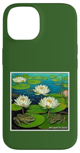 Frosch ging ein Courtin' - hübsch und lustig Hülle für iPhone 14 Frosch ging ein Courtin' - hübsch und lustig Hülle für iPhone 14 von Tee4Tu / Cookie Money Design