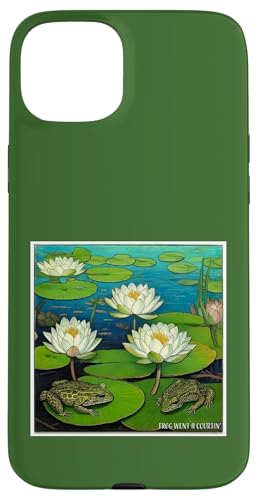 Frosch ging ein Courtin' - hübsch und lustig Hülle für iPhone 15 Plus von Tee4Tu / Cookie Money Design