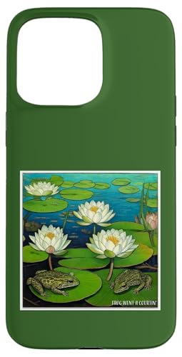 Frosch ging ein Courtin' - hübsch und lustig Hülle für iPhone 15 Pro Max von Tee4Tu / Cookie Money Design