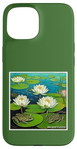 Frosch ging ein Courtin' - hübsch und lustig Hülle für iPhone 15 von Tee4Tu / Cookie Money Design