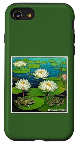 Frosch ging ein Courtin' - hübsch und lustig Hülle für iPhone SE (2020) / 7 / 8 von Tee4Tu / Cookie Money Design