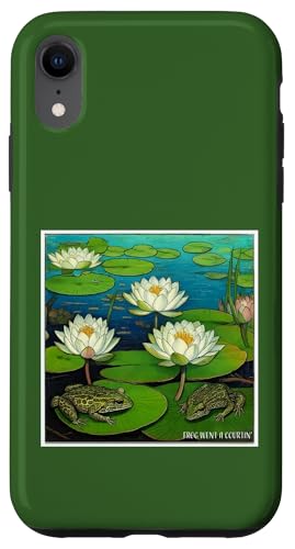 Frosch ging ein Courtin' - hübsch und lustig Hülle für iPhone XR Frosch ging ein Courtin' - hübsch und lustig Hülle für iPhone XR von Tee4Tu / Cookie Money Design