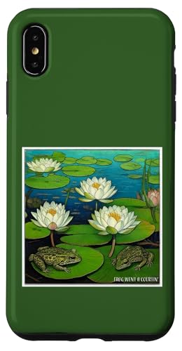 Frosch ging ein Courtin' - hübsch und lustig Hülle für iPhone XS Max Frosch ging ein Courtin' - hübsch und lustig Hülle für iPhone XS Max von Tee4Tu / Cookie Money Design