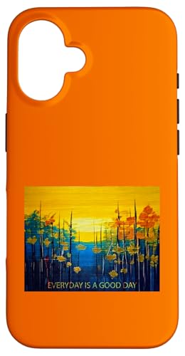 Jeder Tag ist ein guter Tag - Wertschätzung Hülle für iPhone 16 Jeder Tag ist ein guter Tag - Wertschätzung Hülle für iPhone 16 von Tee4Tu / Cookie Money Design