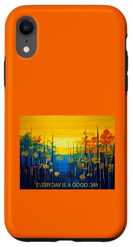 Jeder Tag ist ein guter Tag - Wertschätzung Hülle für iPhone XR Jeder Tag ist ein guter Tag - Wertschätzung Hülle für iPhone XR von Tee4Tu / Cookie Money Design