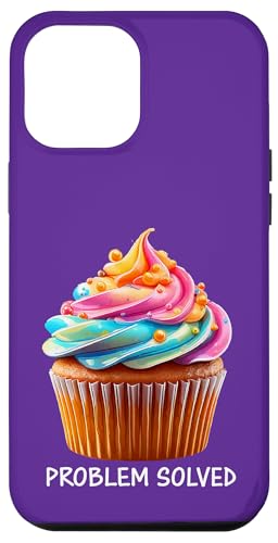 Problem gelöst - Cupcake Hülle für iPhone 12 Pro Max Problem gelöst - Cupcake Hülle für iPhone 12 Pro Max von Tee4Tu / Cookie Money Design