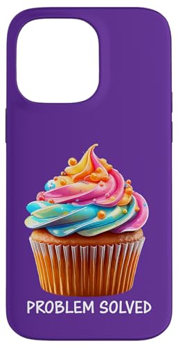 Problem gelöst - Cupcake Hülle für iPhone 14 Pro Max Problem gelöst - Cupcake Hülle für iPhone 14 Pro Max von Tee4Tu / Cookie Money Design